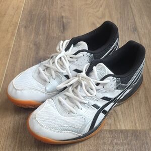 Asics Gel-Rocket Volleyball Shoes Black/White Women's Size 11